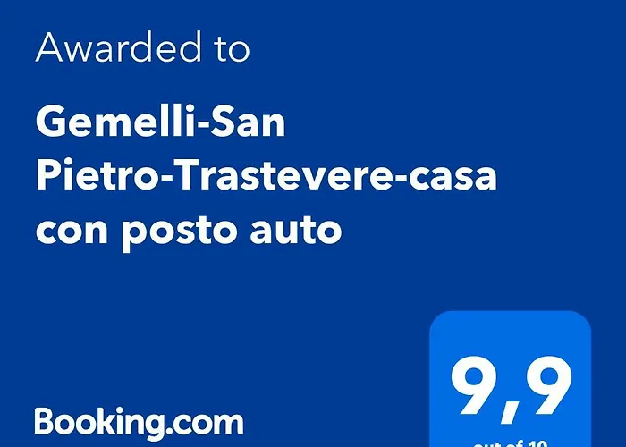 Gemelli-san Pietro-trastevere-casa Con Posto Auto Appartamento Roma